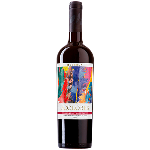 7 COLORES RESERVA CAB SAUV / PAÍS 750ML