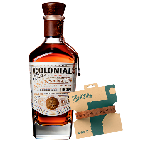 Ron Colonial Botella + Pulsera Colonial